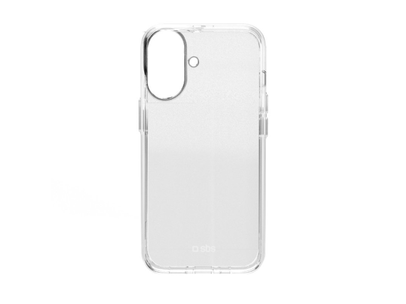 SBS TED3OCOVIP1661, Cover, Apple, iPhone 16, 15,5 cm (6.1), Transparent
