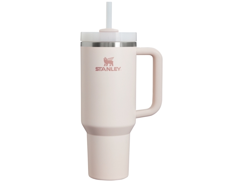 Stanley Quencher H2.0? Flowstate Tumbler 1.2L, Lyserød, Rustfrit Stål, 7 T, 11 T, 1200 Ml, 100 Mm