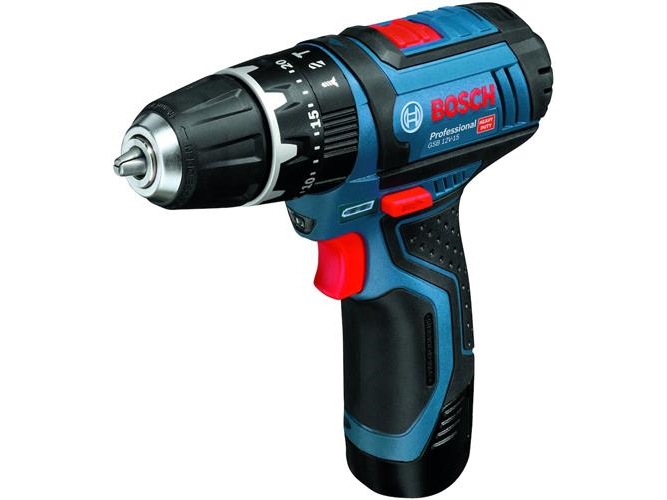 Bosch Akkuslagboremaskine Gsb 12V-15 2X2a Lbox