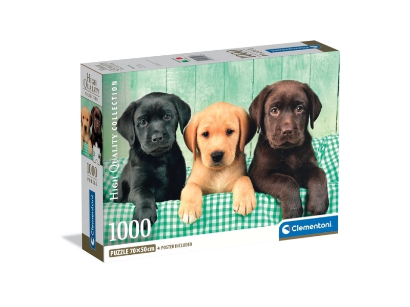Clementoni High Quality Collection 39946, 1000 stk, Dyr, 18 År