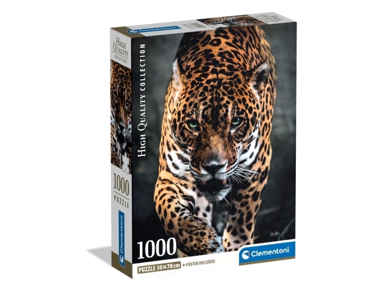 Clementoni Puslespil 1000 Pcs CB High Quality Collection Walk Of The Jaguar