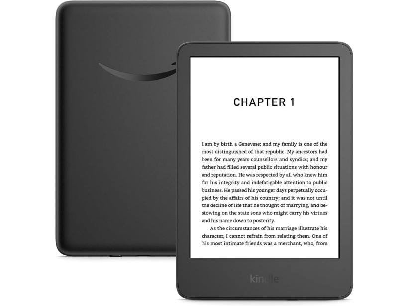 Amazon Kindle (11th generation), 15,2 cm (6), AZW, AZW3, DOC, DOCX, EPUB, HTML, MOBI, PDF, RTF, AAX, BMP, GIF, JPEG, PNG, 16 GB, USB Type-C | TV, Ljud & Bild - Bärbart ljud & Bild - Läsplattor | GameStuff