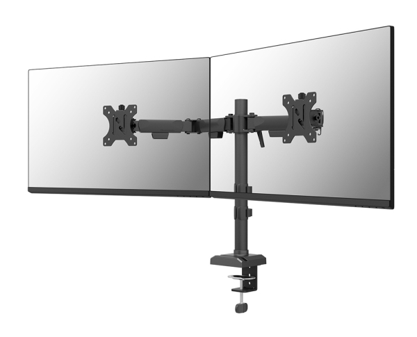 Neomounts Ds60-600Bl2 Monitorarm 10-32" - Quick Fix - 180°-Stopp, Klemme/Durchführung, 8 Kg, 25,4 Cm (10"), 81,3 Cm (32"), 100 X 100 Mm, Schwarz