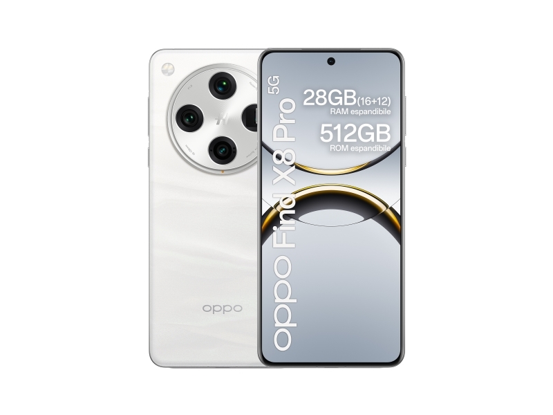 Oppo Find X8 Pro X8 Pro, 17,2 Cm (6.78"), 16 Gb, 512 Gb, 50 Mp, Android 15, Hvid
