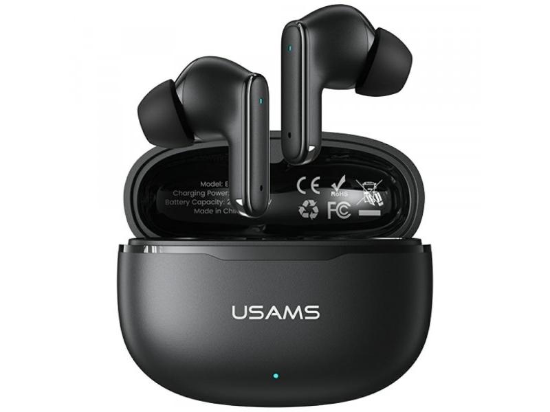Usams E05 Tws Bluetooth 6.0 Funkkopfhörer Schwarz