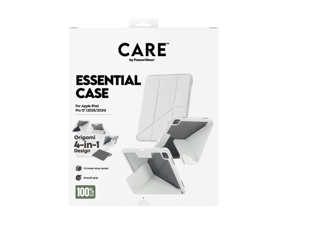 Panzerglass Care By Essential Case Grau Ipad Pro 13" (2024-2025), Cover, Apple, Apple - Ipad Pro 13" (2025), Apple - Ipad Pro 13'''' (2024)