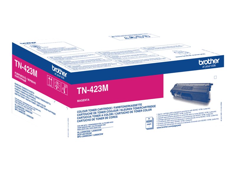 Brother Tn423m - Magenta - Original - Tonerpatron - For Brother Dcp-L8410cdw, Dcp-L8410cdwt, Hl-L8360cdwmt, Mfc-L8690cdw