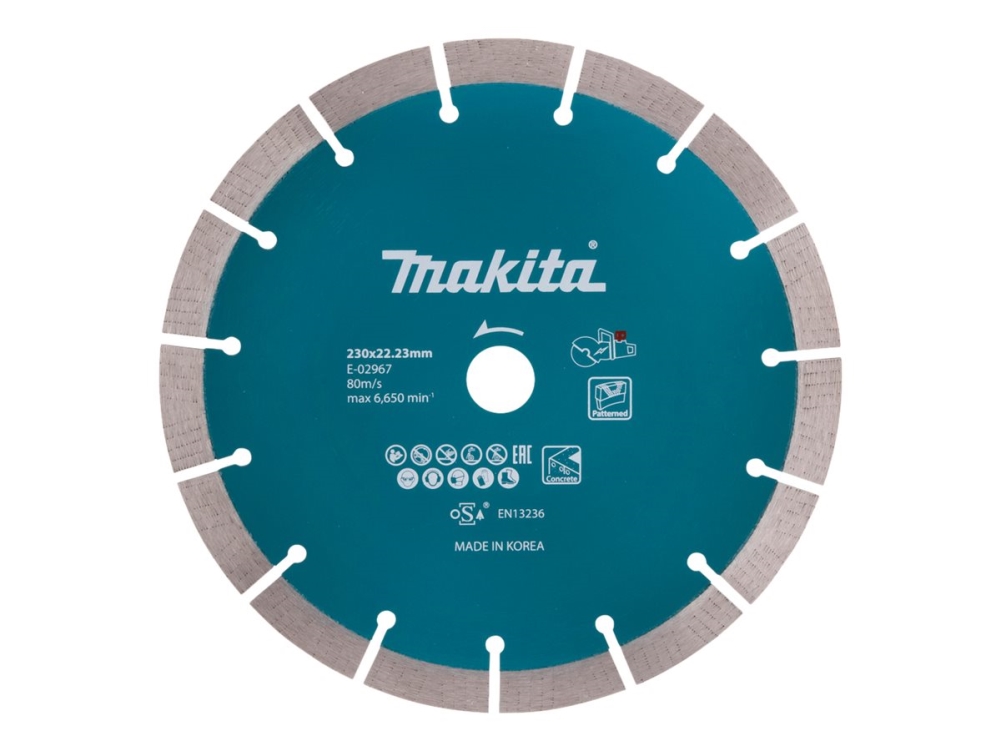 Makita - Skärskiva i diamant - för betong - 230 mm | Elverktyg - Sågblad - Diamantblad | GameStuff
