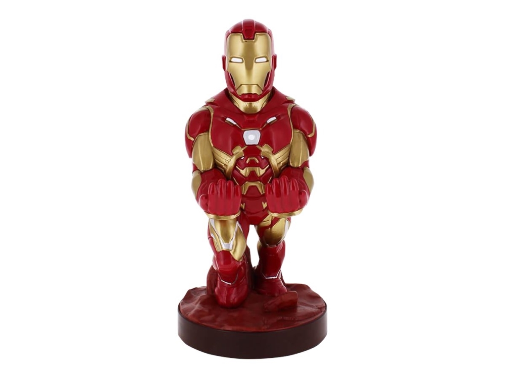 Exquisite Gaming Cable Guys: Marvel Avengers - Iron Man, Phone and Controller Holder incl. Micro USB Cable