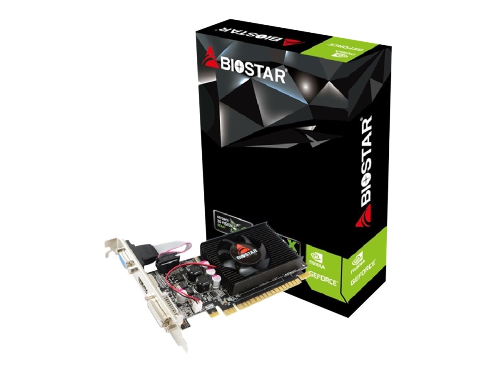 Biostar Geforce 210, Geforce 210, 1 Gb, Gddr3, 64 Bit, 2560 X 1600 Pixel, Pci Express X16 2.0