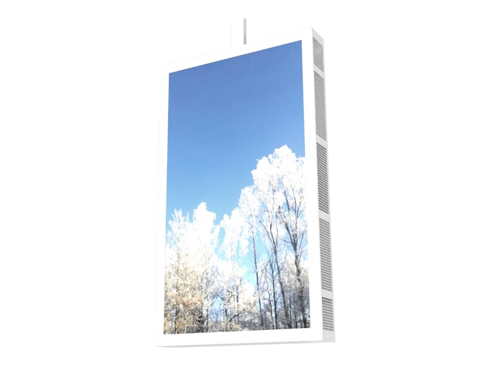 Hi-Nd Ceiling Casing Window | For Samsung Om55b And Omn-S | 55"" | Portrait | Casing Ceiling | White |