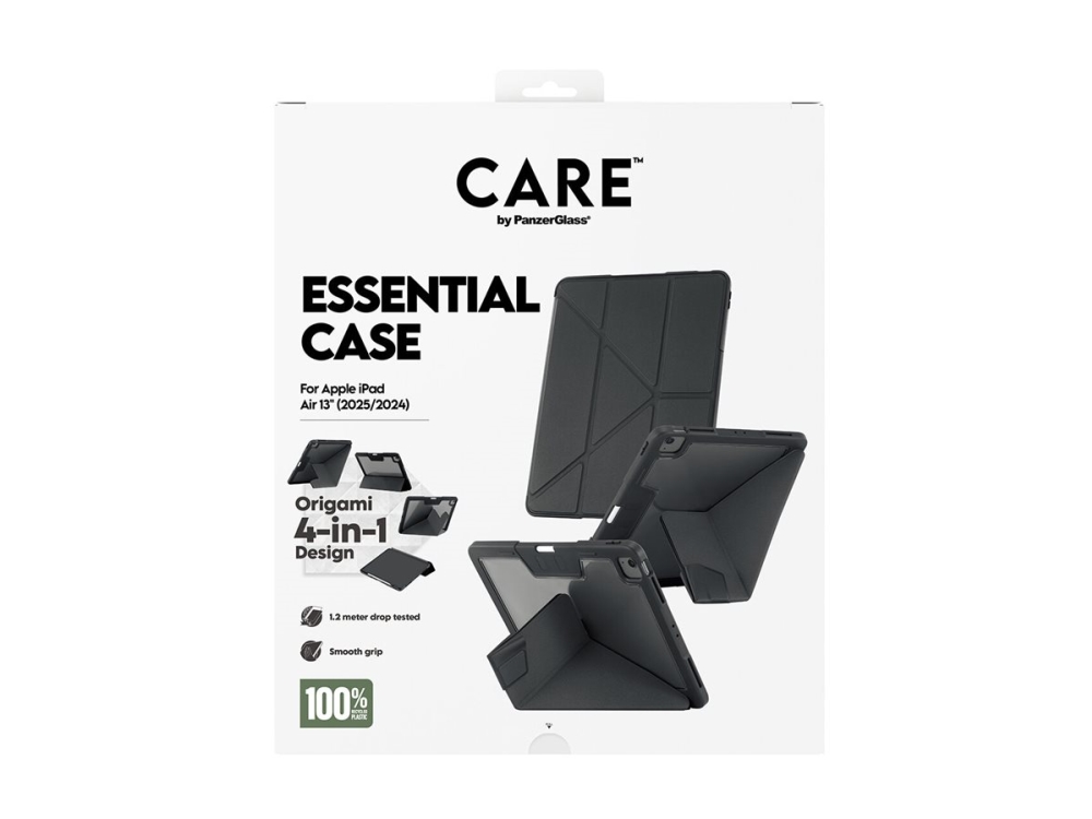 Care By Panzerglass Tpu Essential Case Black Ipad Air 13" (2026/2025/2024)