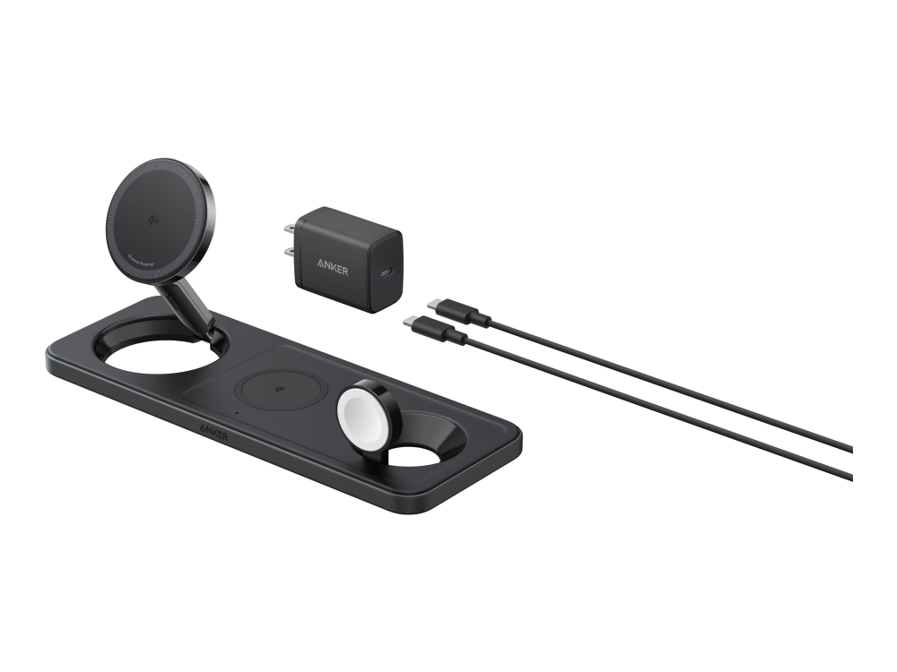 Anker Maggo, Drinnen, Usb, Kabelloses Aufladen, Schwarz