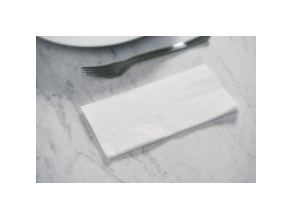 Serviette Duni 33X33cm 3-Lagig 1/8-Fold Nordic Ecolabelled Weiß,5 Pk X 250 Pcs/Krt