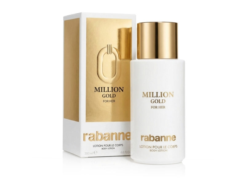 Rabanne Million Gold For Her Body Lotion 200 Ml (Woman)