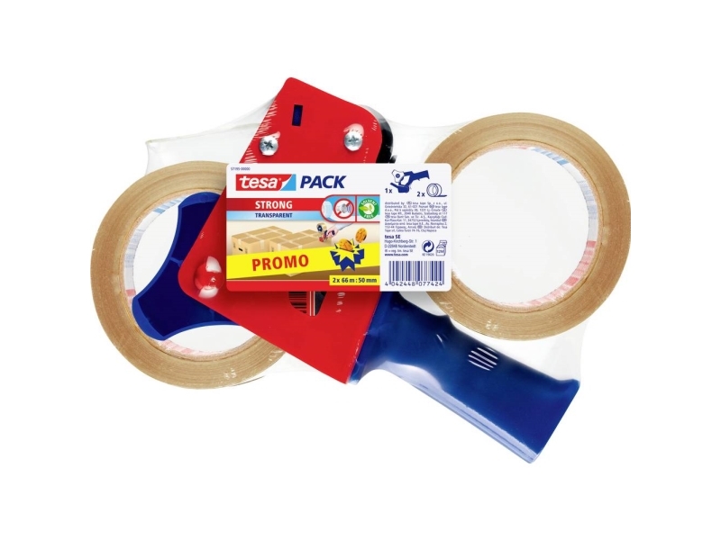 Tesa 57195-00000-01 Tape-Rulle Tesapack Transparent (L X B) 66 M X 50 Mm 1 Stk