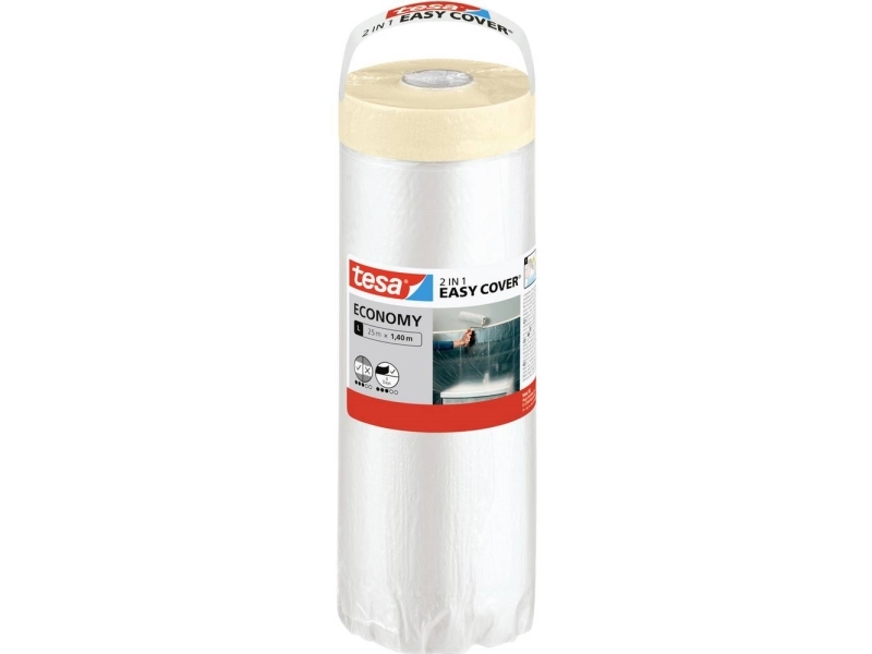 Tesa 58870-00000-03 Abdeckfolie Tesa Easy Cover (L X B) 25 M X 140 Cm 1 Stück