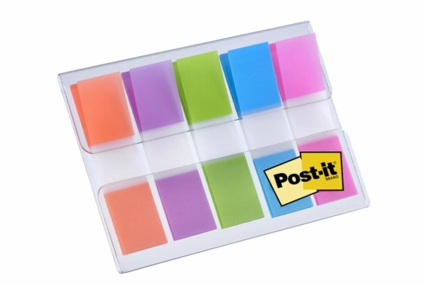 Post-It Haftstreifen Index Mini 638-5Cb2 Sortiert 5X20 St./Pack. (638-5Cb2)