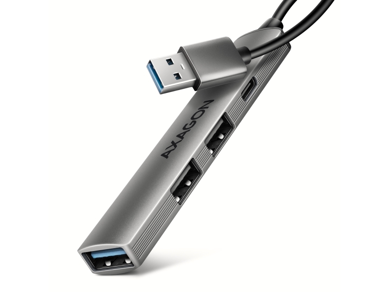 Axagon Axg Hue-Sta - Usb 3.0 4-Port Hub 3X A 1X C Usb-A Kabel - Kabel - Digital/Daten (Hue-Sta)