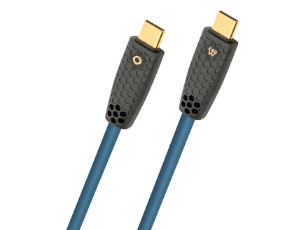 Oehlbach Flex Charge Cc, 1 M, Usb C, Usb C, Usb 2.0, 0,48 Gbit/S, Blau, Schwarz