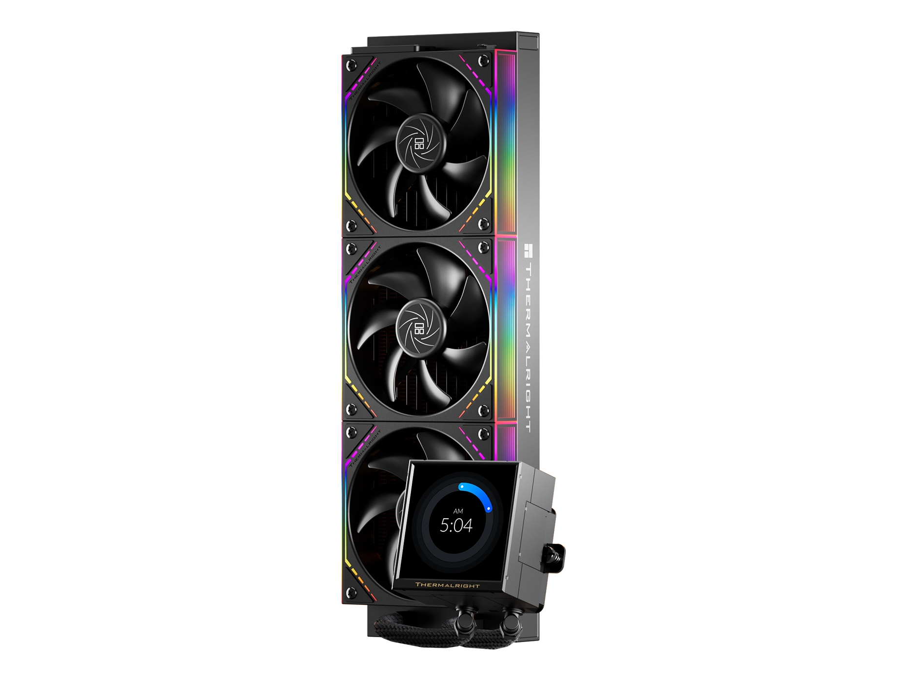 Thermalright Peerless Vision 360 Argb, All-In-One-Flüssigkeitskühler, 12 Cm, Schwarz
