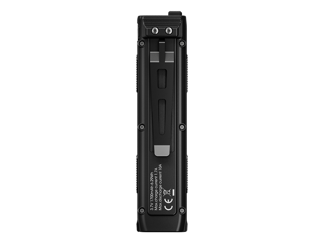 Nitecore EDC27 UHI, Hånd lommelygte, Sort, Rustfrit stål, Titanium, Knapper, IP54, LED