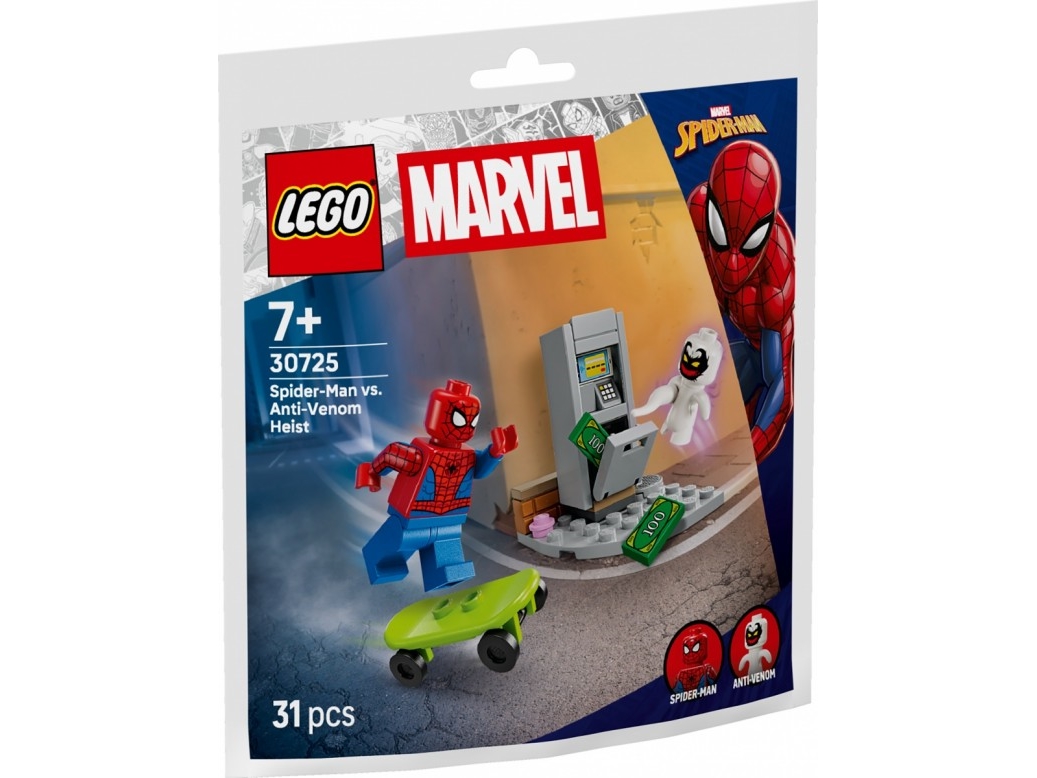 LEGO ® Marvel - Spider-Man Mod Anti-Venoms Røveri 30725 - 31 Dele