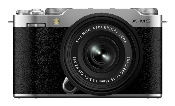 Fujifilm X-M5 Silver Kit Xc 15-45Mm, 26,1 Mp, 6240 X 4160 Pixel, X-Trans Cmos 4, 6.2K, Berøringsskærm, Sølv