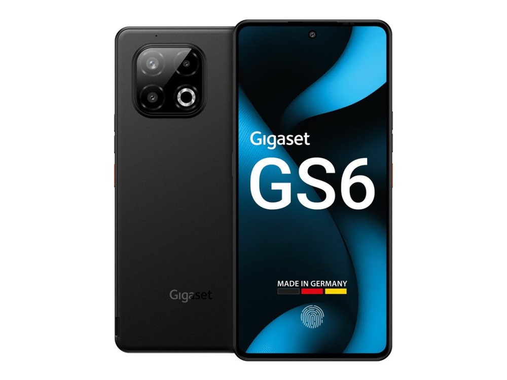 Gigaset Gs6, 16,9 Cm (6.67"), 8 Gb, 128 Gb, 64 Mp, Android 15, Schwarz