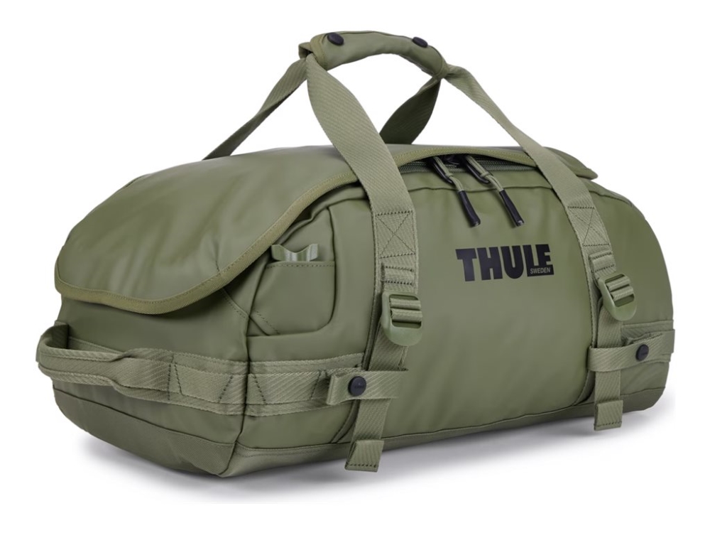 Thule Chasm - Duffelväska - 30L - 900 D polyester, ftalatfri laminat - olivine | Utomhus - Camping - Sovsäckar / Mats | GameStuff