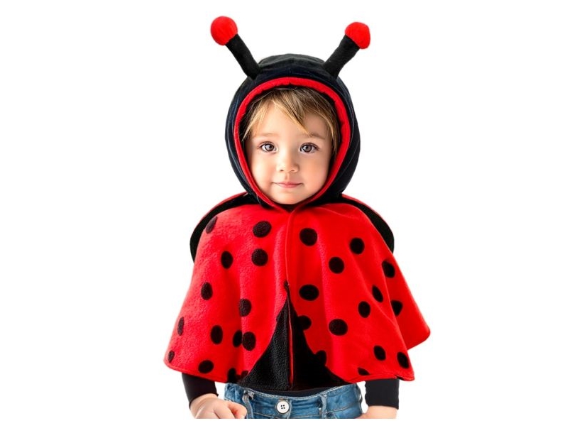 Nyckelpiga poncho | Baby & barn - Dusch - Badrock för barn | GameStuff