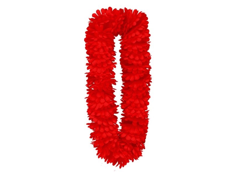 Roter Hawaiianischer Kranz