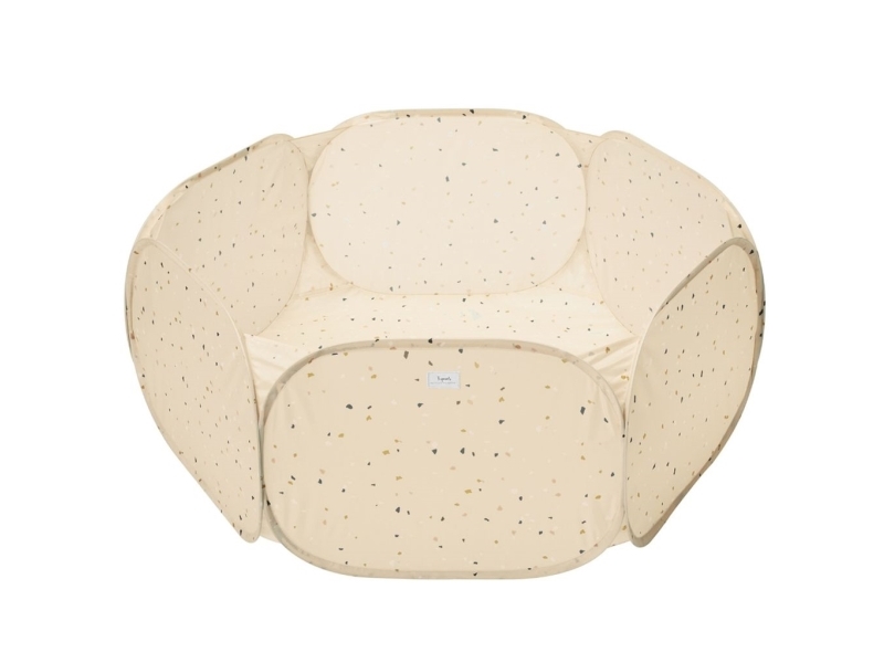 3 Sprouts Boldbassin, Terrazzo beige