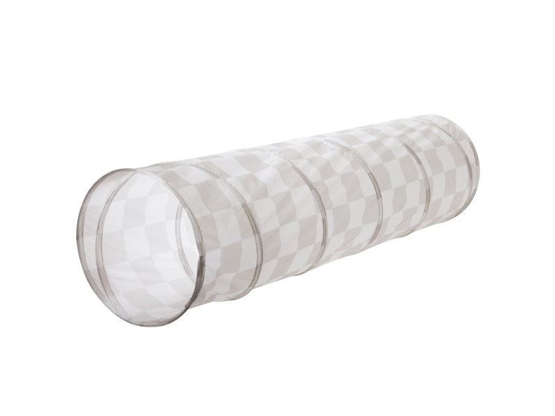 3 Sprouts lektunnel, schackrutor beige | Andra leksaksmärken - A-E - 3 groddar | GameStuff
