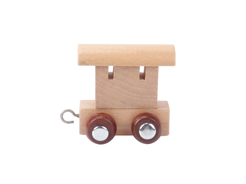 Kinder and Kids LETTER TRAIN - WAGON (Natural)