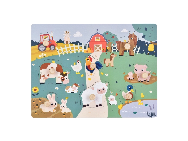 Kinder and Kids - FSC - Farm Puzzle