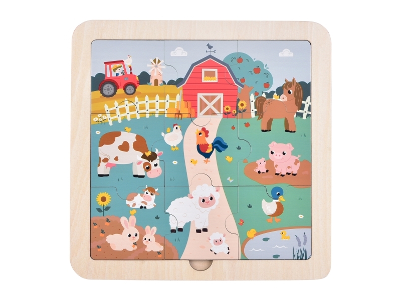 Kinder And Kids - Fsc - Farmhouse Puzzle