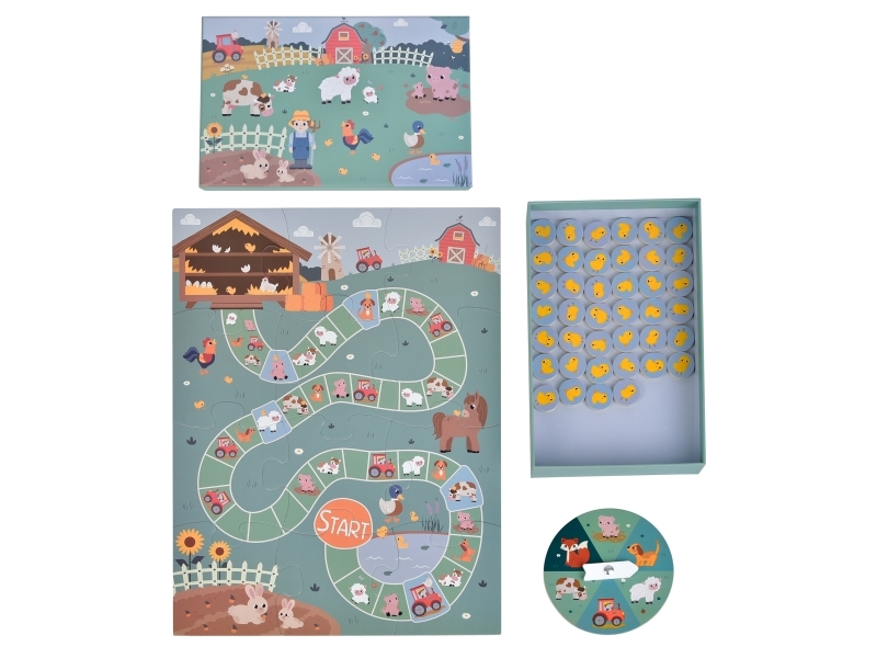 Kinder and Kids - FSC - Chicken Board Game