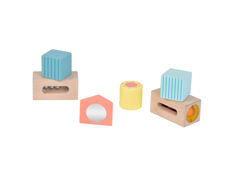 Kinder and Kids - FSC - Wooden Sensory Blocks