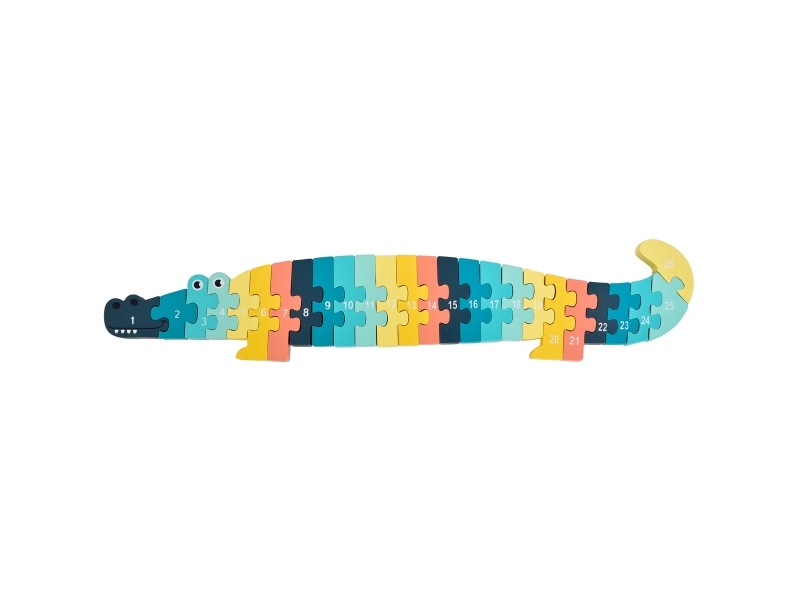 Kinder And Kids - Fsc - Crocodile Puzzle