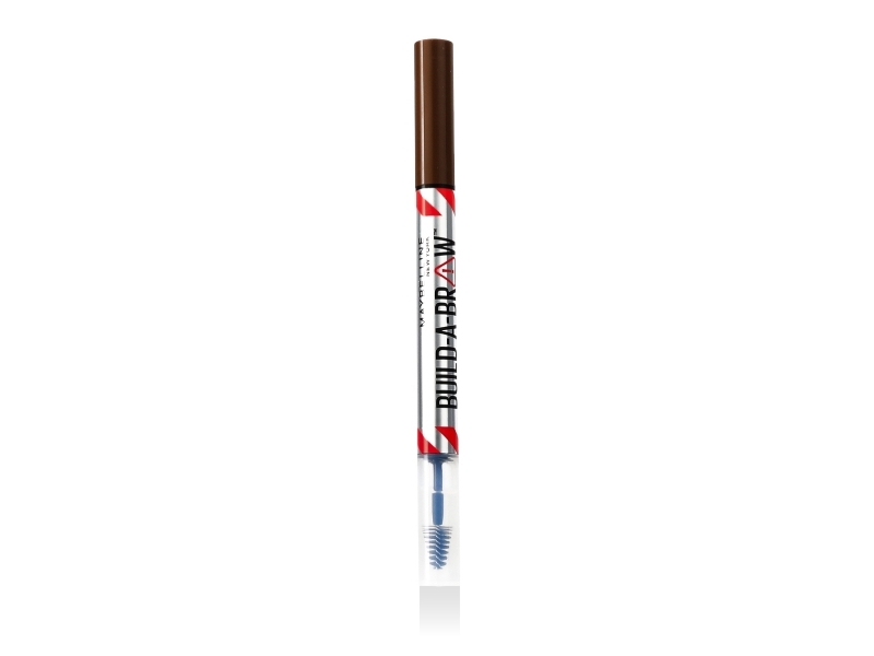 Maybelline Build A Brow 2-i-1 brynblyertspenna + sealing gel (257 Medium Brown) 1,4 g | Smink - Ögon | GameStuff