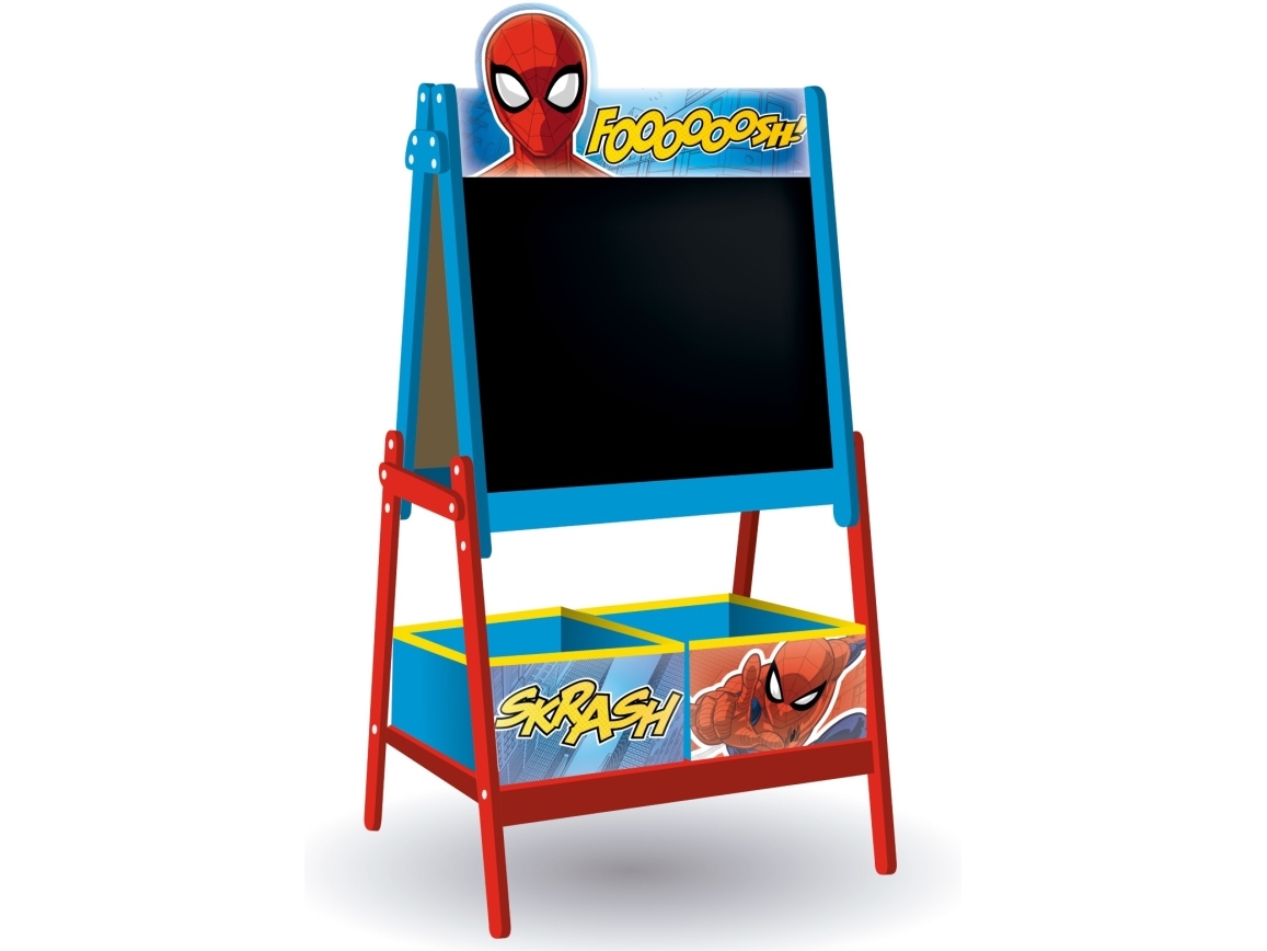 Spiderman staffeli 2-i-1 Whiteboard/Tavle | Baby & barn - Barnrummet - Bord och stolar | GameStuff