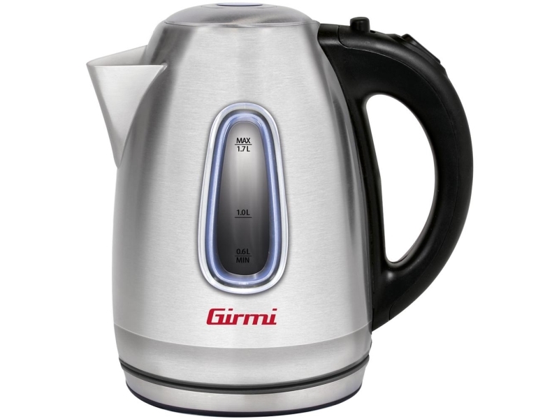 Girmi Bl30, 1,7 L, 2200 W, Rustfrit Stål, Stål, Vandmåler, Overophedningsbeskyttelse
