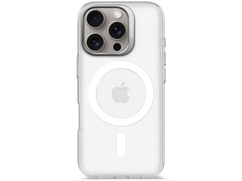 Decoded Clear Case, Cover, Apple, Iphone 16 Pro, 16 Cm (6.3"), Transparent, Weiß