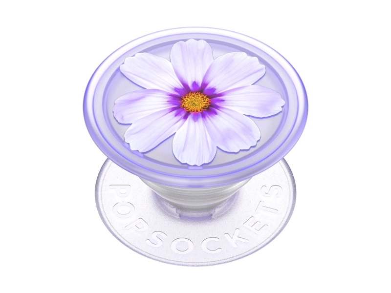 PopSockets PlantCore Purple Cosmo, Greb, Lilla, Blomstermønster, 1 stk, 38,8 mm, 38,8 mm