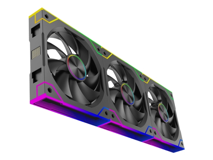 Xilence Xpf360.Argb, Ventilator, 12 Cm, Sort