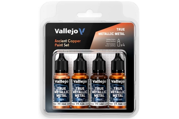 True Metallic metallsats Ancient Copper 4x18ml