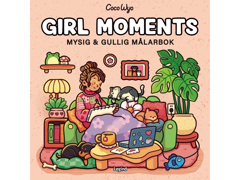 Malebog: Girl Moments - Cozy Coloring | Coco Wyo