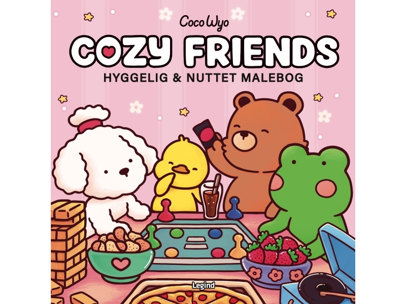 Malebog: Cozy Friends - Cozy Coloring | Coco Wyo