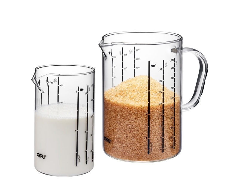 GEFU Messbecher-Set METI, 2 L, ml, Plast
